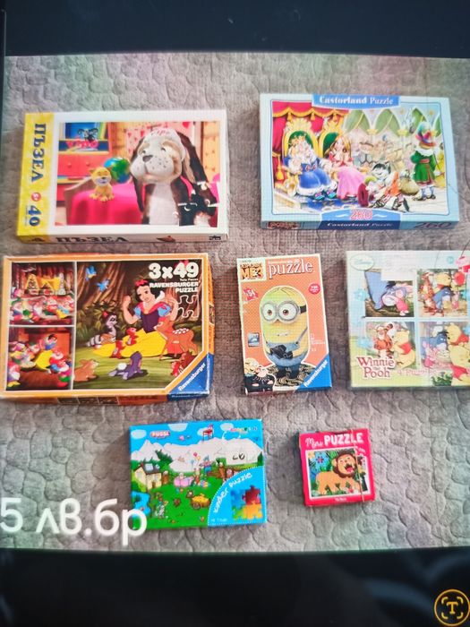 Детски пъзели Disney