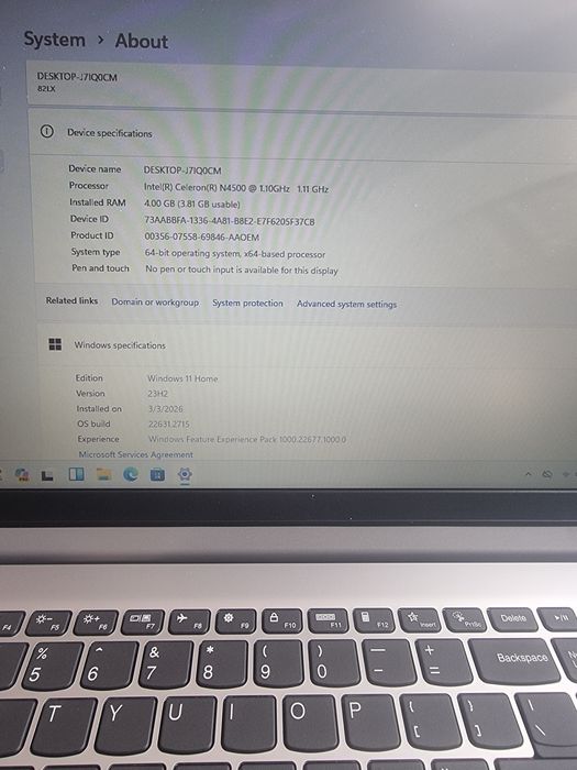 Laptop Lenovo nou