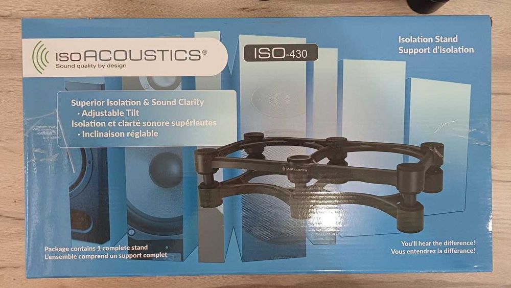 Антивибрационная подставка для мониторов IsoAcoustics ISO-430