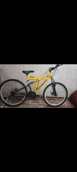 Велосипед, двухподвесный