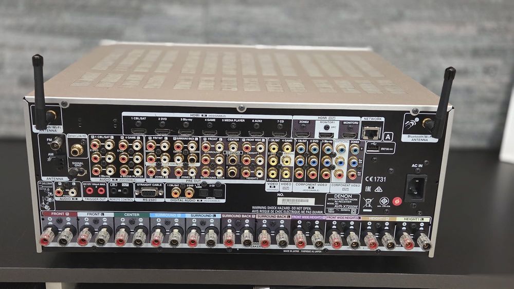 Denon x7200w AVR TOP HI-END Dolby Atmos/150W / fiecare canal cu amplificator discret/ finali personalizai Denon