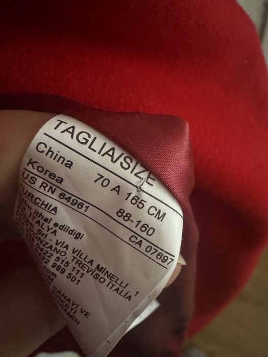 Дамско вълнено палто Benetton, размер S