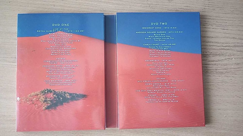 Оригинални DVD дискове на Led Zeppelin