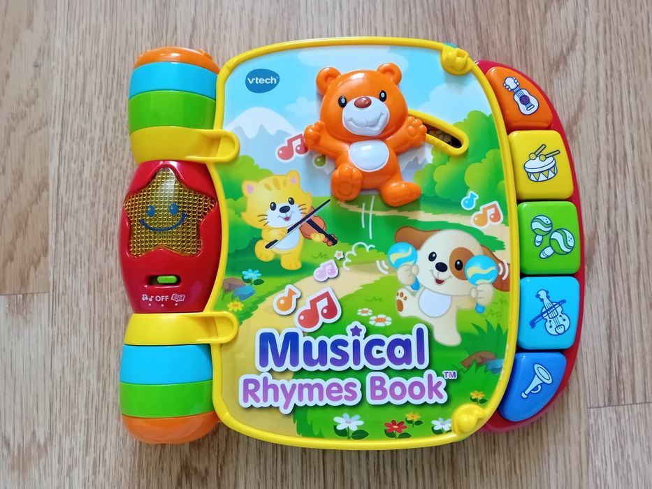 Carte muzicală interactivă VTech Musical Rhymes Book (Engleză) - Stare foarte bună