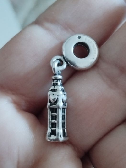 Charm din argint Pandora original Big Ben London