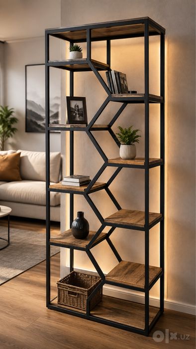 Loft stellaj  / Kitob javoni va polkalari/полки стеллаж
