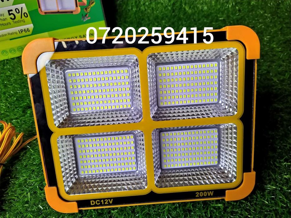 Proiector led Camping, Pescuit  200W - 12V - 6000K-6500K