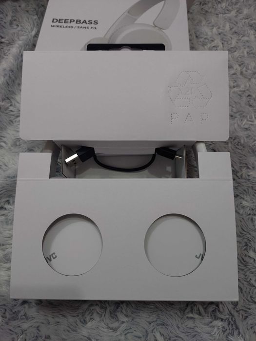 JVC Аудио слушалки HA-S36W,Бял