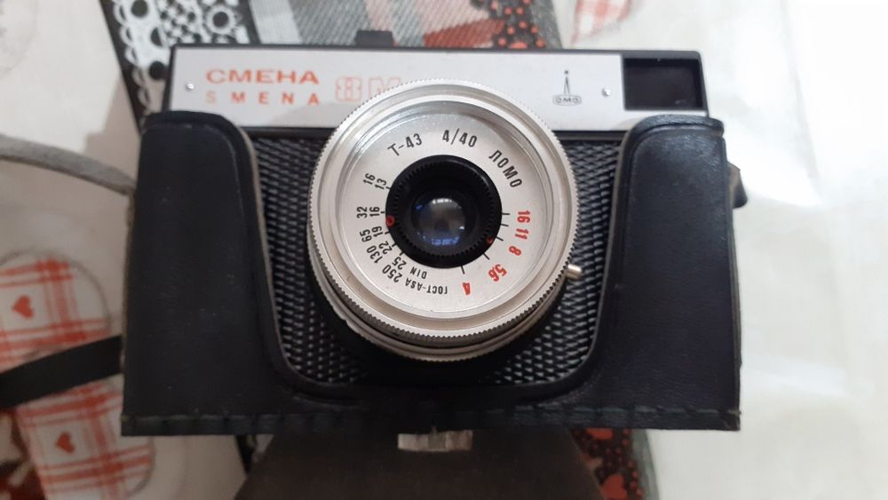 Ретро-фото-апарат в пълна изправност.