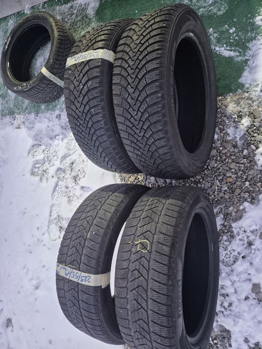 Vând cauciucuri 225/55/19 M+S 2și2 imp Germania