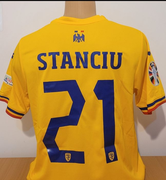 Tricou Romania nationala ca la Euro 2024 fotbal colectie cadou