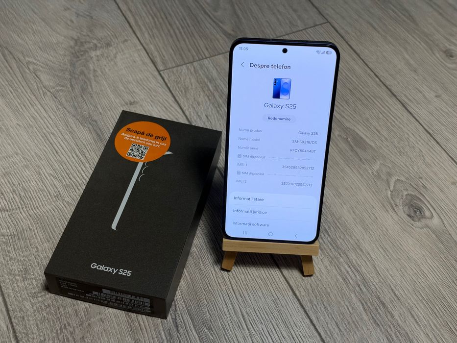 Samsung Galaxy S25 128 GB, Navy