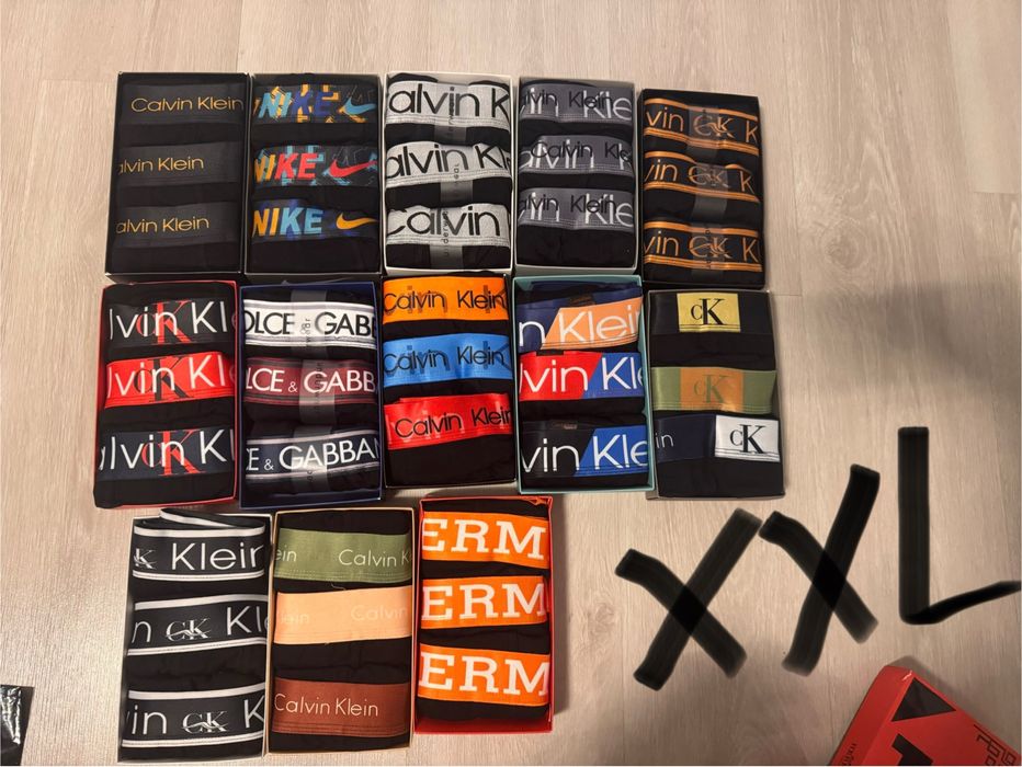 Set 3 perechi boxeri - 95% bumbac