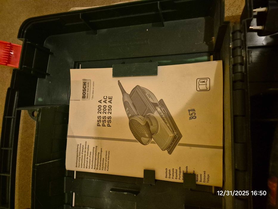 Виброшлайф Bosch PSS 250 AE