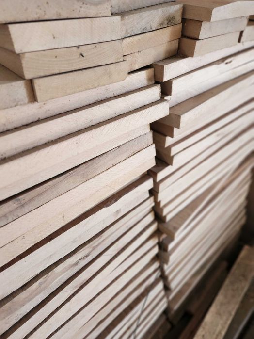 Frize pentru parchet nefinisat fag aburit, uscat, 60x15x2.3 cm