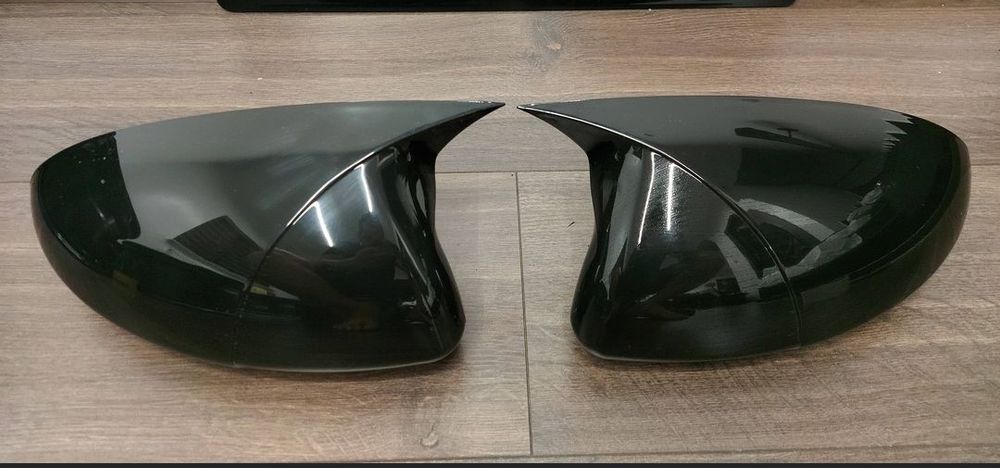 Capace oglinzi Dacia Logan 3 Sandero 3 MK3 model Batman negru lucios