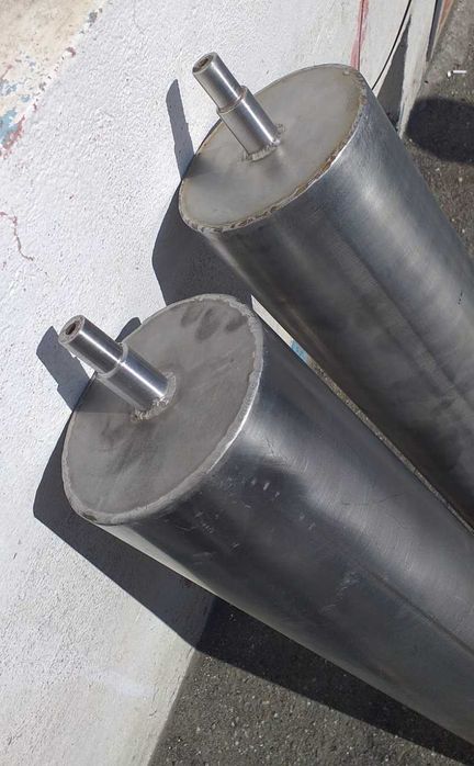 Role din inox - tamburi fi 160x1100 mm