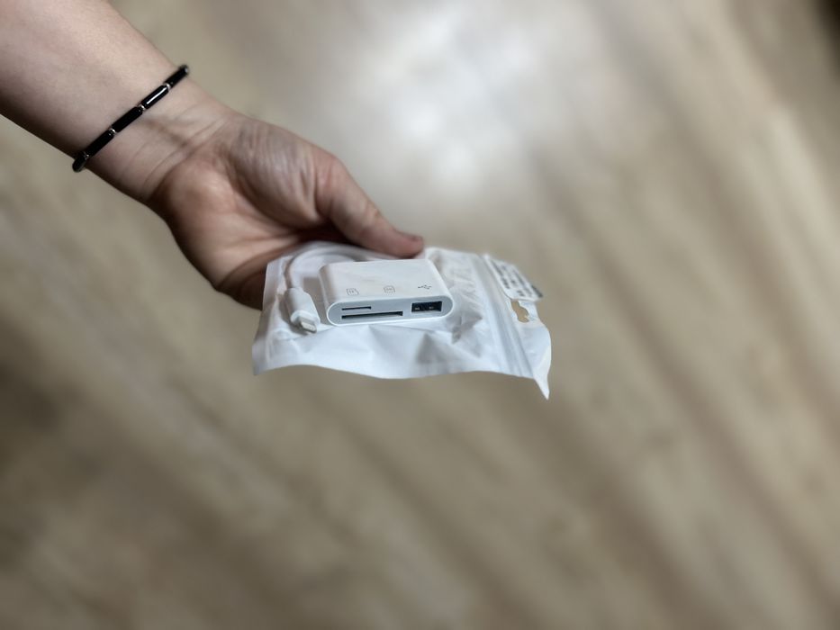 Картридер  Lightning для SD, TF-карта