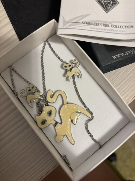 бижута- Bran&Co; SXY jewellery, сребърен комплект