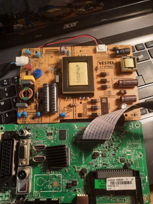 Placa de baza +sursa alimentare model Vestel