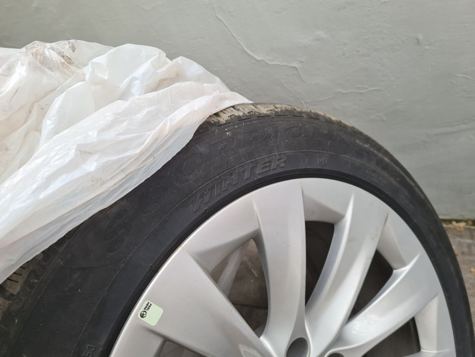 Michelin Pirelli 255/45 R20 275/45 R20 Tesla Model X SUV vara iarna jante TPMS BMW Audi Mercedes anvelope roti originale T0 foam 105Y 110Y XL set 20
