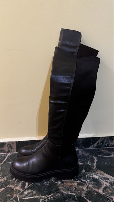 зимни обувки/високи ботуши - малко над коляното