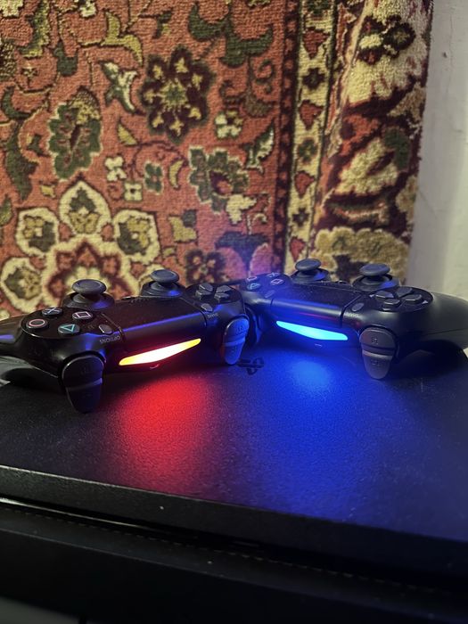PlayStation 4 slim 1tb, 2 дж