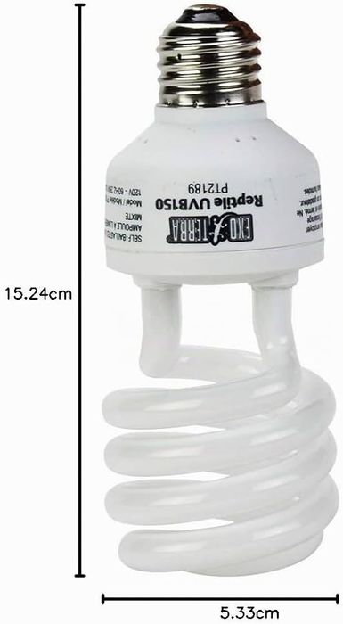 Bec fluorescent compact Exoterra Reptiglo 10.0