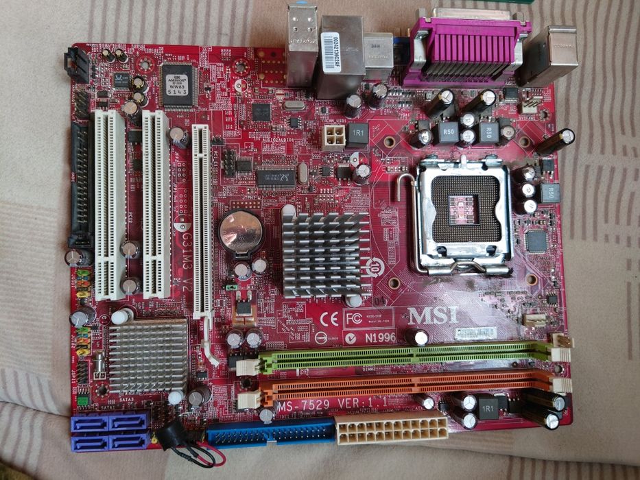 материнская плата MSI G31M3 V2