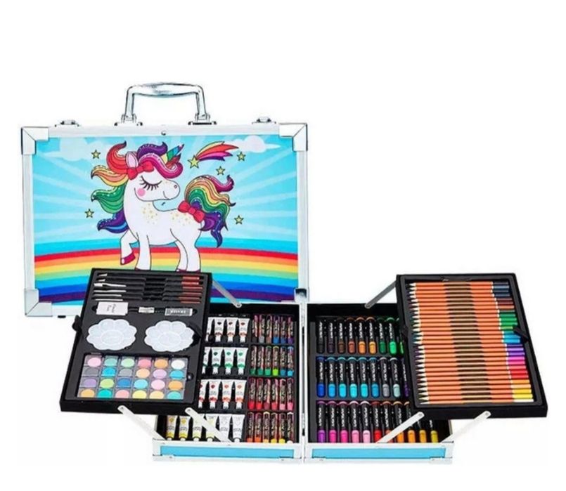 Чемодан деревянный 220 для рисования художник