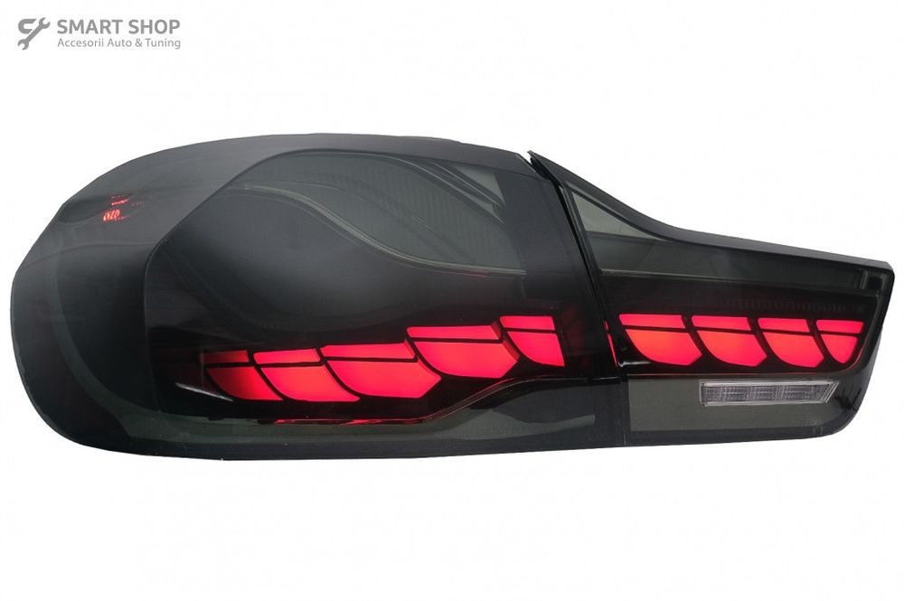 Stopuri OLED BMW Seria 4 F32 F33 F36 M4 F82 F83 (2013-03.2019) Rosu Fu