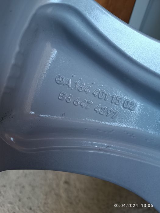 18/5/112-BBS-МЕРЦЕДЕС-ML-А 164-нов модел-перфектни