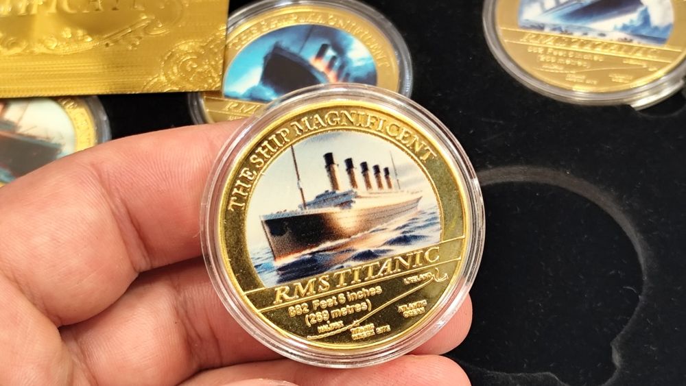 Колекция Монети /  TITANIC  24К Gold