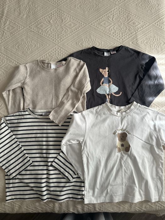 Футболки Zara для девочки