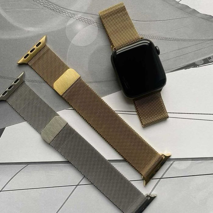 Метална магнитна каишка Milanese за Apple Watch ULTRA/SE/11/10/9/8/7/6