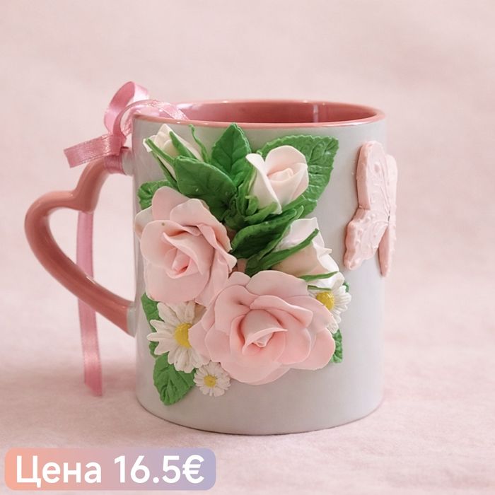 Чаши с полимерна глина