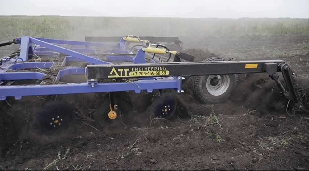 Борона дисковая 8×2 складная