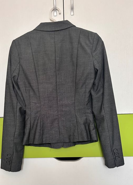 Сив костюм ХМ/ H&M рокля и сако