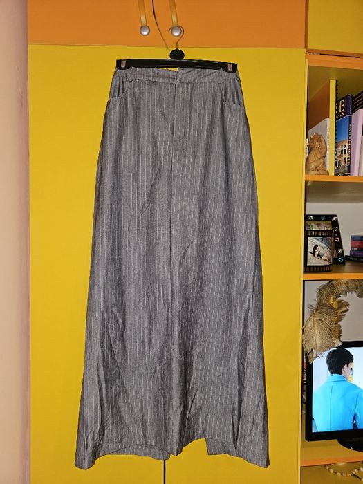 Pantaloni lungi masura M gri eleganți nou cu eticheta