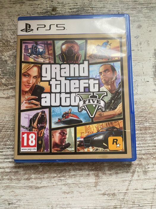 Игра на ps5. GTA 5