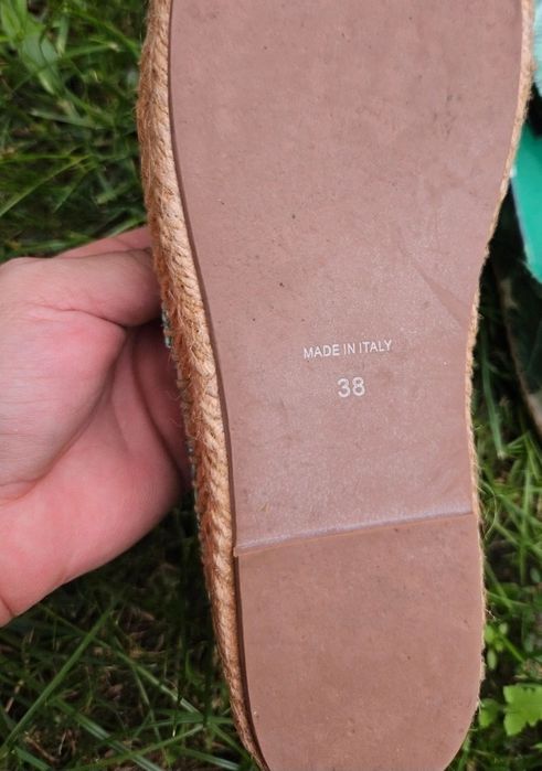 Espadrile dama piele