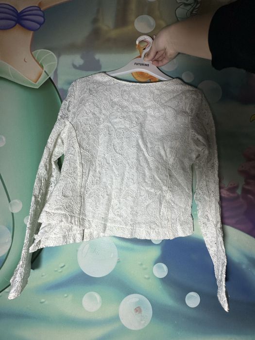 кофта с замком для девочек