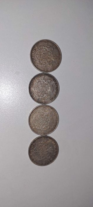 Monede argint 1942 Regele Mihai 4 bucati