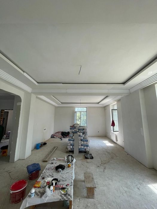 Гипсокартонные работы Бамбуковый панели