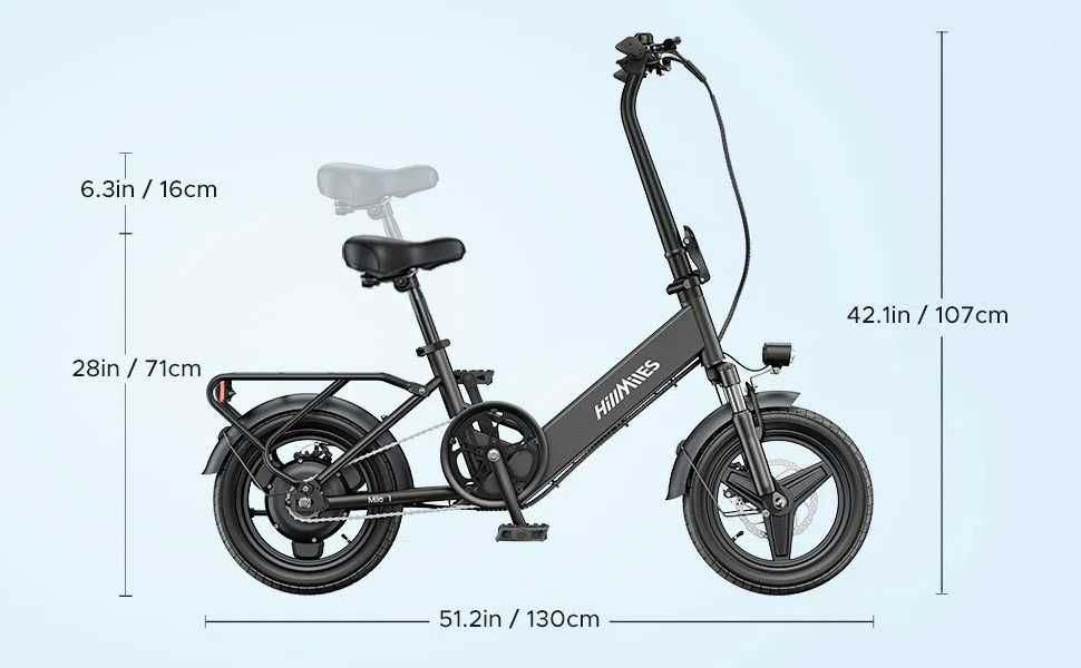 Eлектрическо колело HillMiles Mile 1 250W 36V 10.4Ah
