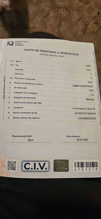 Vand scuter electric