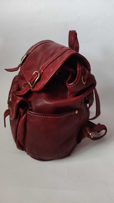 Раница от естествена кожа