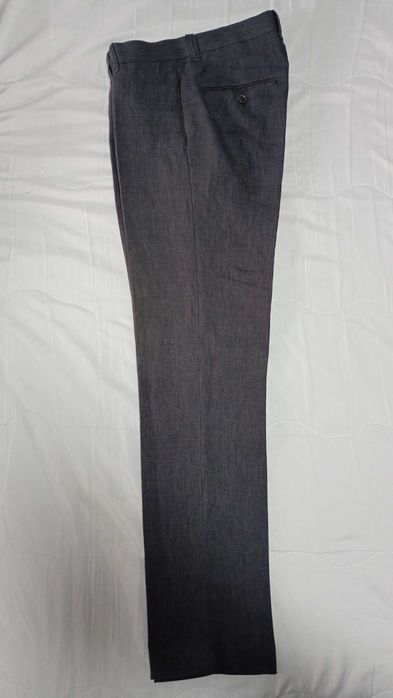 Мъжки костюм 100% лен + подарък