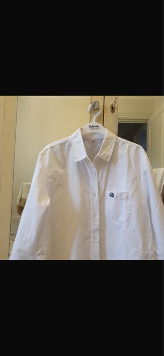 Рубашка новая  школьная, мужская