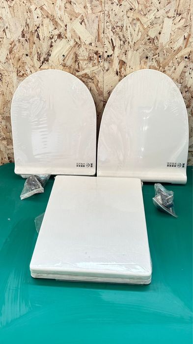 Крышка с сиденьем для унитаза